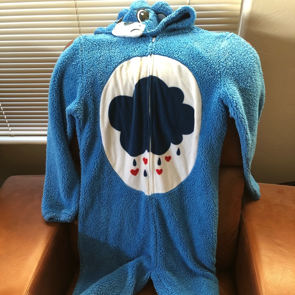 Grumpy Bear Care Bears Onesie Size Small